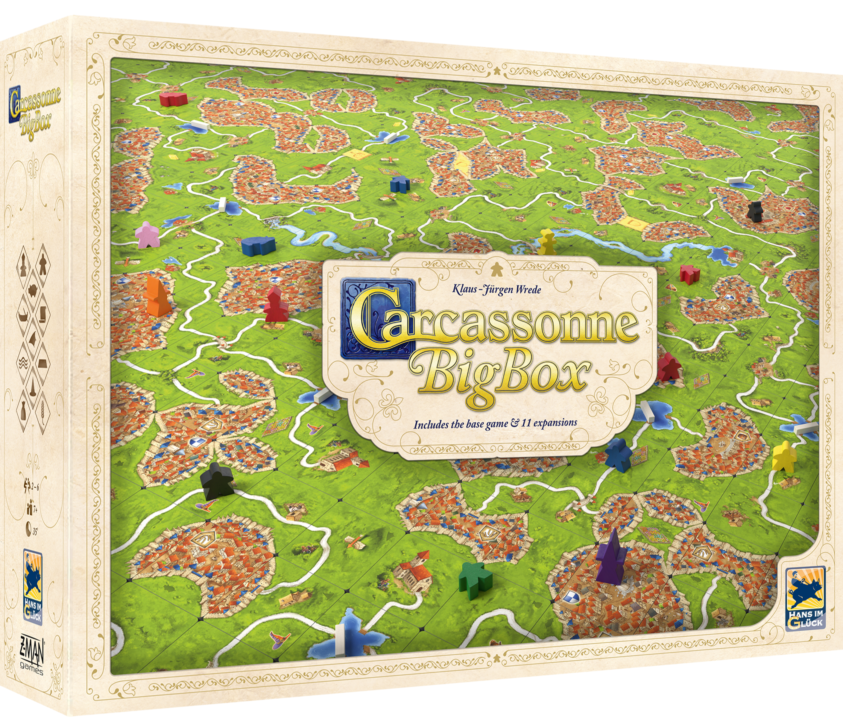 Carcassonne Big Box 2022 Board Game